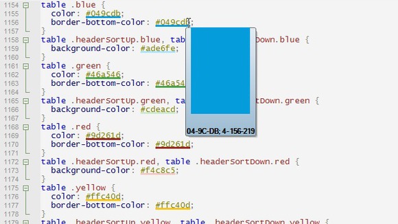 View Colors As You Type HTML Kit Blog